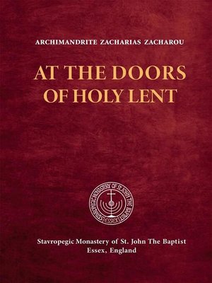 cover image of At the Doors of Holy Lent